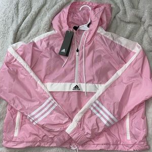 Athletic Pink Adidas Jacket